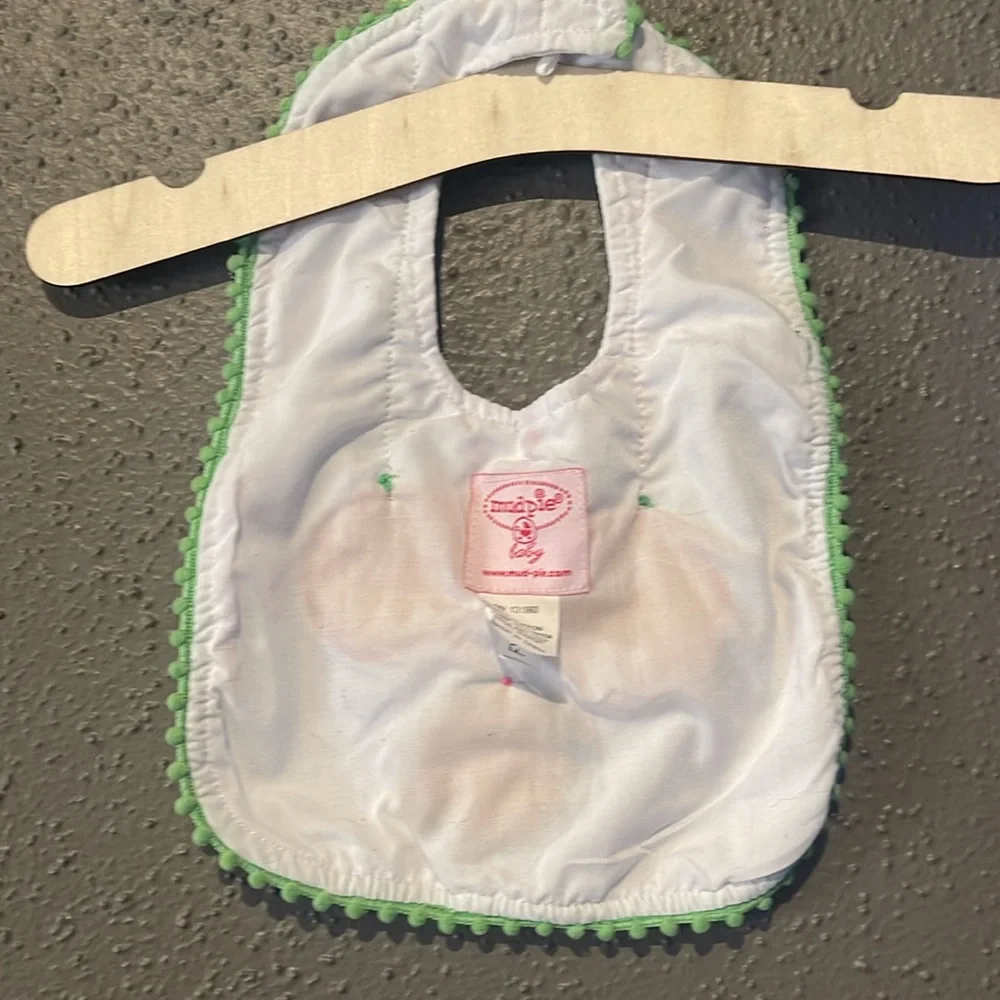 Mud Pie Ornament Pique Bib